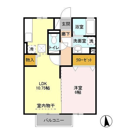 トワールの物件間取画像